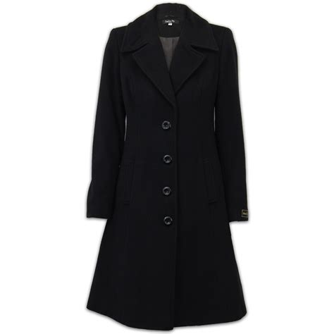 Ladies Wool Cashmere Coat Womens Jacket Outerwear Trench Overcoat