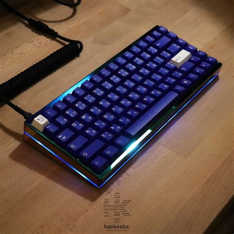 Custom Mechanical Keyboard Kbdfans Kbd V Pvd Laser Computers