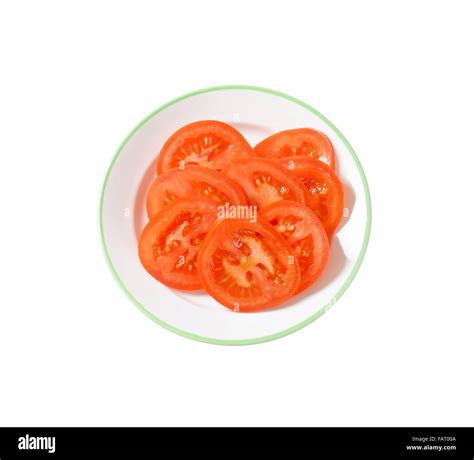 Red Tomato Slices Hi Res Stock Photography And Images Alamy