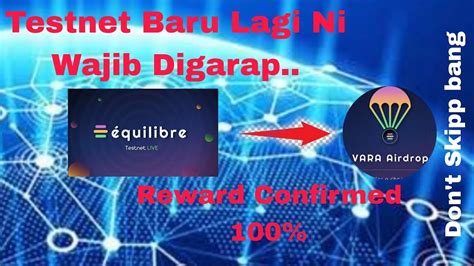 Airdrop Testnet Equilibre Jangan Skip Bang Reward Sudah Dipastikan