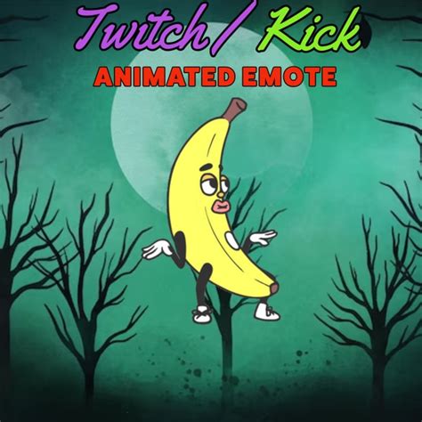 Animated Banana Emote Etsy