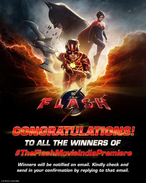 Warner Bros India On Twitter Get Set Flash Congratulations To All