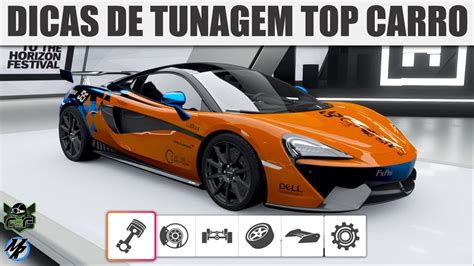 FORZA HORIZON 4 DICAS COMO TUNAR MCLAREN 570S YouTube