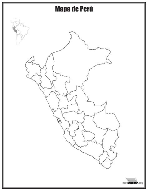 Mapa Peru Para Colorear Dibujos Para Colorear Pintar Mapa De Per