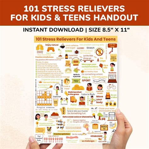 Stress Relief Poster - Etsy