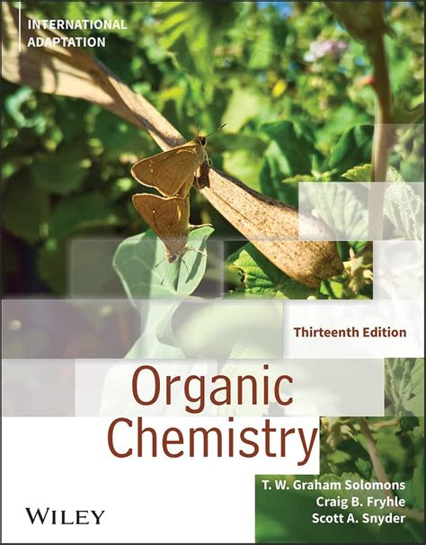 Amazon Organic Chemistry International Adaptation Solomons T W