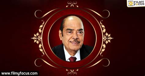 Remembering The Legacy Of Dr D Ramanaidu Filmy Focus