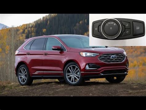 How To Operate Headlights In Ford Edge We Explain YouTube