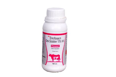 Floxavet Enrofloxacin Oral Solution Packaging Size Ml Ml At