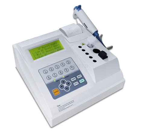 SY B031 Dual Channel Hemagglutination Analyzer For Laboratory