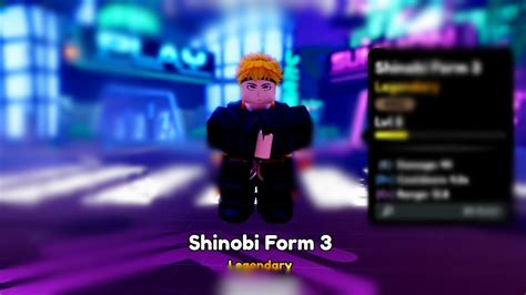 Showcase Shinobi Form 3 Naruto Anime Defenders Youtube