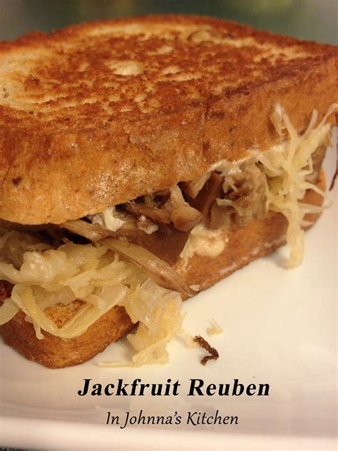 Jackfruit Reuben Sandwich Gluten Free Dairy Free And Vegan In