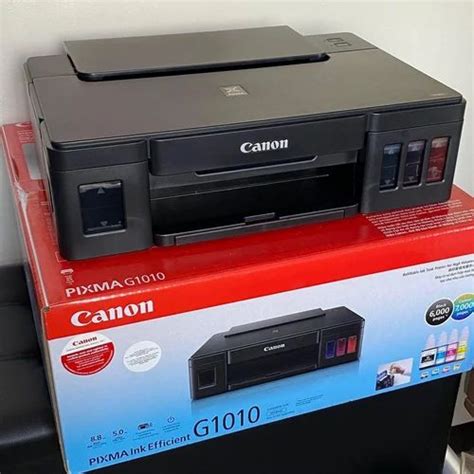 Canon Pixma G1010 Single Function Ink Tank Colour Printer For Home At Rs 9500 In Noida