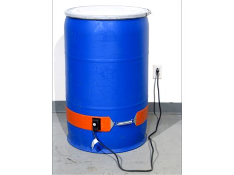 POCREATION 200L 55 Gallon Drum Heater 110V 1000W Silicon Metal Oil Drum