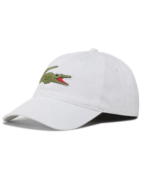 Lacoste Czapka z daszkiem RK4711 Biały Modivo pl