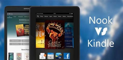 Kindle vs Nook: Difference and Comparison - Touch Screen - Battery Life