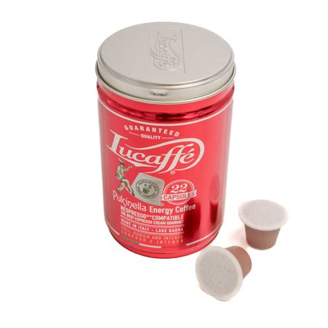 Lucaff Barattolo Crema Espresso Capsule Compatibili Nespresso