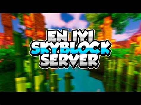 EFSANE EMEK SKYBLOCK SUNUCUSU Minecraft Server YouTube