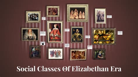 Social Classes Of Elizabethan Era By Snm Dhj On Prezi