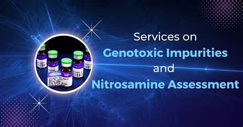 Services On Genotoxic Impurities And Nitrosamine Assessment Veeprho