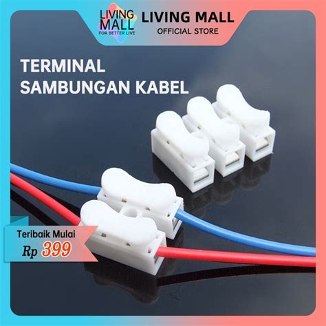 Jual Terminal Sambung Kabel Listrik Pin Quick Connect Besar Klip