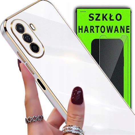 Etui Oxygen Glow do Huawei Nova Y70 szkło 9H Etui na telefon ceny i