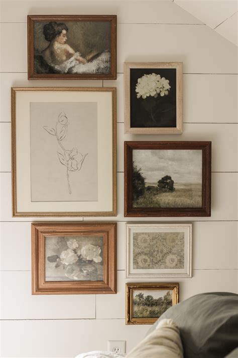 Vintage Frames On Wall