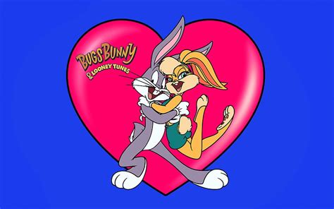 Looney Tunes Bugs Bunny And Lola Bunny Post Card Hd Wallpaper Pxfuel