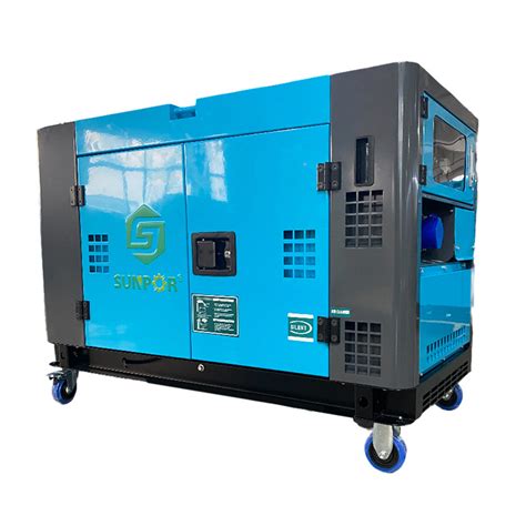 Three Phase 10kw 10kva Water Cold Mini Super Silent Diesel Generation