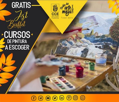 Curso Gratuito De Pintura Art Buffet Para Jovenes Y Adultos Casa De