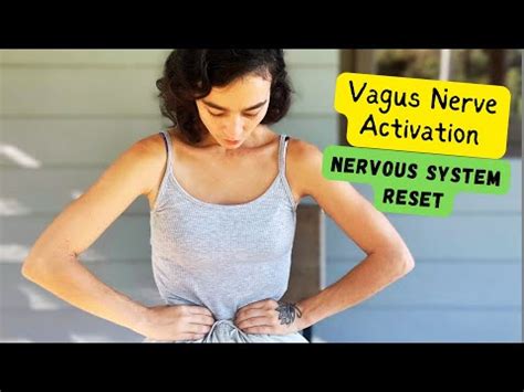 Nervous System Reset Somatic Vagus Nerve Exercise To Build Vagal Tone