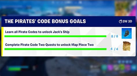 How To Easily Learn All Pirate Codes To Unlock Jack S Ship In Fortnite