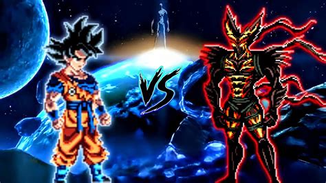 Goku Blizzard V3 OP All Form New VS Monster Garou OP In Mugen YouTube