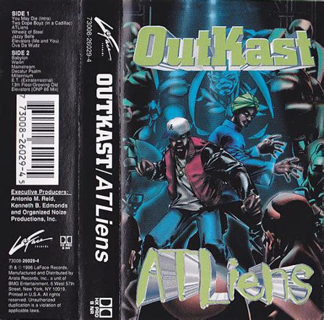 OutKast - ATLiens (1996, Cassette) | Discogs