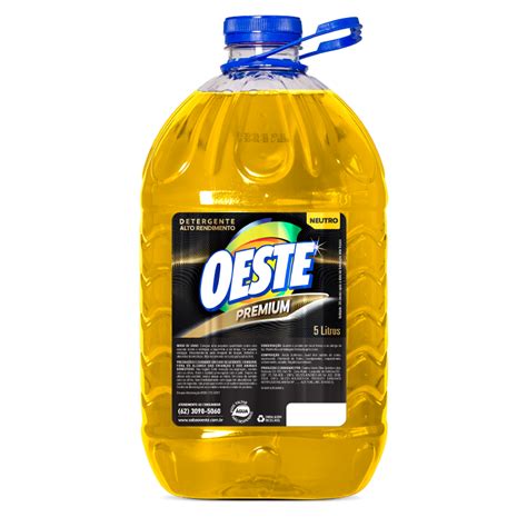 Detergente Alto Rendimento Oeste Premium Neutro Litros Produtos Oeste