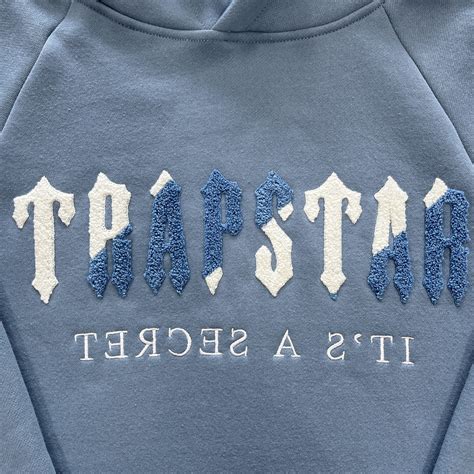 Trapstar Chenille Decoded Hooded Tracksuit Citadel White Trapstar Store