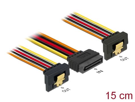 Delock Produkte Delock Kabel Sata Pin Strom Stecker Mit