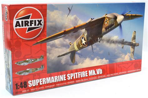 Airfix Supermarine Spitfire Mk Vb Scale Plastic Model Plane Kit