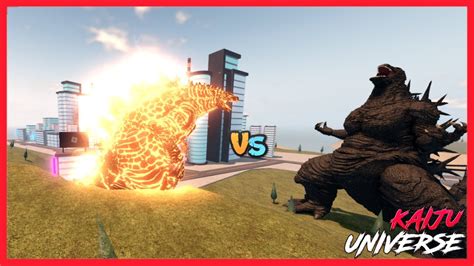 Thermonuclear Godzilla Vs Godzilla Minus One Roblox Kaiju Universe Youtube