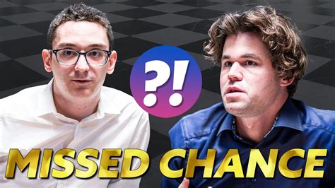 Missed Chance Fabiano Caruana Vs Magnus Carlsen Freestyle Chess