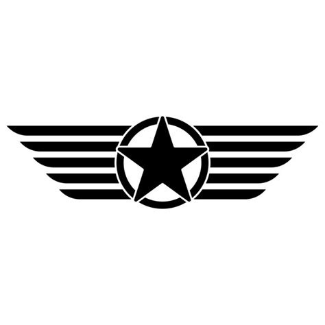 Militärische rang icon logo vektordesign vorlage Premium Vektor