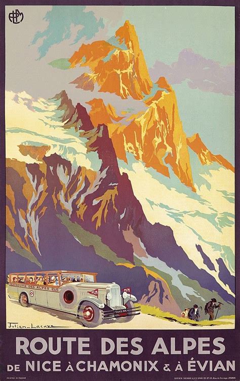 Sold Price Route Des Alpes Ca 1920 Invalid Date EDT Vintage