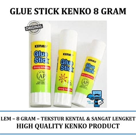 Jual Lem Kertas Kenko Glue Stick Gram Shopee Indonesia