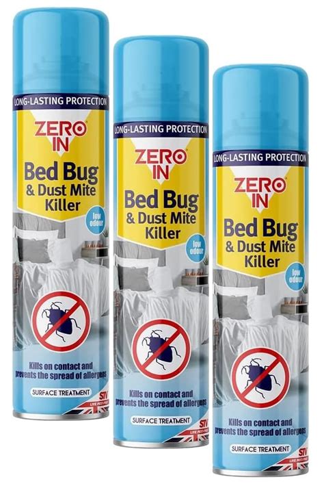 Advanced Bed Bug And Dust Mite Killer Effective Home Treatment Spray For Pest Free Comfort