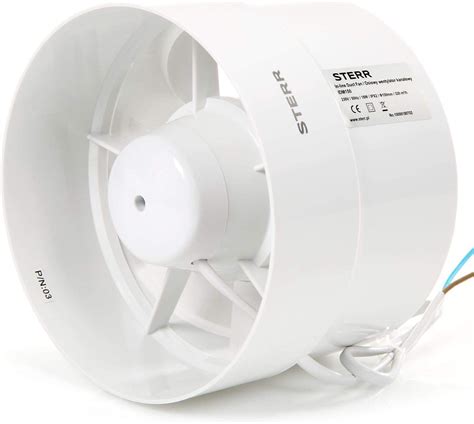 Sterr Idm Ventilador De Tubo Mm Extractor De Ba O Extractor