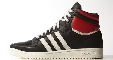 adidas Top Ten Hi Black/Red-White