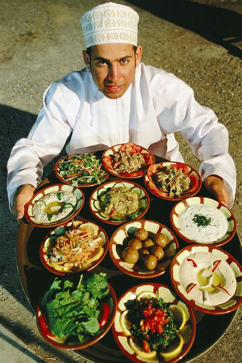 Traditional omani dishes. Muscat. Oman – License image – 70093486 ...