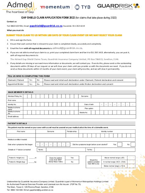 Fillable Online Admed Claim Form 2022 Fill Online Printable