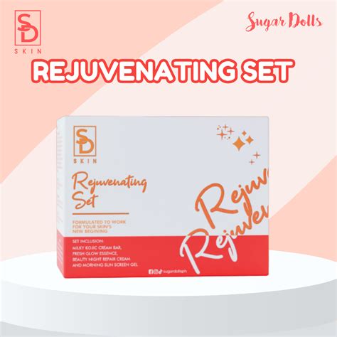 Sugar Dolls Rejuvenating Set Skincare Skin Repair Comfort Anti Aging