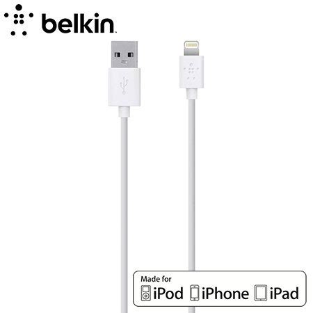 Belkin Iphone S C Lightning Charge Sync Cable M White